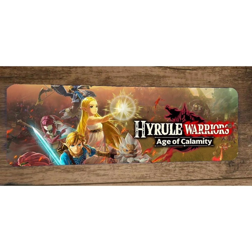 Age of Calamity 4x12 Metal Wall Sign Video Game Poster Hyrule Warriors‎